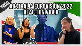 Australia | Eurovision 2022 Reaction | Sheldon Riley - Not The Same | Eurovision Hub