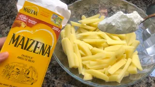 O segredo da BATATA crocante e sequinha