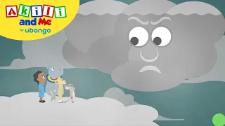 Akili meets Mr. Cloud! | Feelings & Friends with Akili and Me | African Educational Cartoons