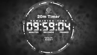 20 Minutes Plasma Countdown, Voice & FX ⏰