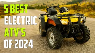 Best Electric ATV 2024 - Top 5 Best Electric ATVs 2024