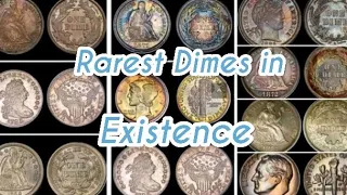 RAREST DIMES in EXISTENCE | RARE AND VALUABLE DIMES | Budads XIII