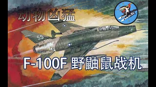 动物凶猛-F-100F野鼬鼠战机