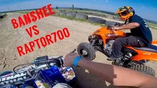 Banshee VS Raptor 700!