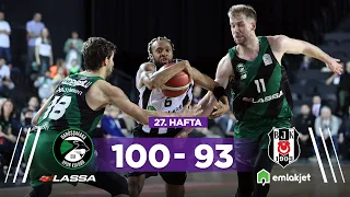 Darüşşafaka Lassa 100-93 Beşiktaş Emlakjet - Türkiye Sigorta Basketbol Süper Ligi