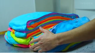 How Rainbow Bagels Are Made