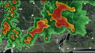 Storms passing through Southeast Texas have parts of region under tornado warning