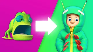 The Lost Chameleon Quest! | The Fixies | Animation for Kids