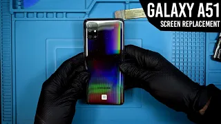 Galaxy A51 (A515) Screen Replacement Guide | Frame Swap | Aliens