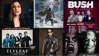 Flyleaf reunion - Floor Jansen/Nightwish update - new Steve Vai - new Avatar - Bush tour