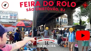 Visitando a Feira do Rolo, em São Cristóvão... tem de tudoooo.