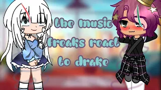 ⋆┈┈TMF react to tikoks//mostly drake// reaction video//gacha club┈┈⋆