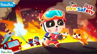 Baby Panda's Fire Safety | Babybus Kids Game | Fun! Kids Gamehouse