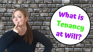 What is Tenancy at Will? (in Alberta, Canada)