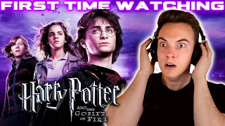 *HE'S BACK!?* HARRY POTTER and the GOBLET OF FIRE! | First Time Watching | (reaction/review)