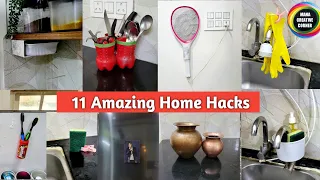 11 Clever Organization hacks for your Home | Easy  Home maintenance tips and ideas | Organizers from