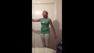 11 year old Anyla audition for play singing take me to the king by tamela mann...