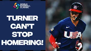 Trea Turner has INSANE World Baseball Classic! So MANY MEMORABLE moments for Team USA STAR