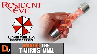 T-Virus vial prop replica from RESIDENT EVIL