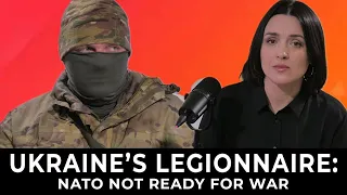 Ukrainian Jenny meets Anthony*, Ukraine’s International Legion fighter