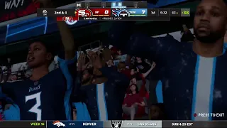 TFL/NFL Week 16 49ers vs. Titans Simulation from Trizvision