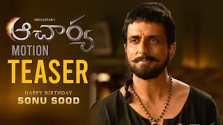 Acharya Sonu Sood Birthday Special Teaser | Ram Charan, Chiranjeevi | Koratala Siva | Telugu Tonic