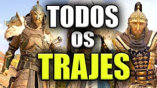 TODOS OS TRAJES/ARMADURAS - ASSASSIN'S CREED VALHALLA