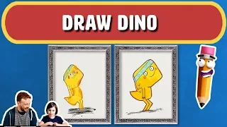 How to draw Dino from Cupcake & Dino: General Services | Art for Kids | Magic Pencil