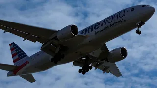 Close (Nearly) Overhead Approaches to BOS Runway 27 Logan Airport Planespotting