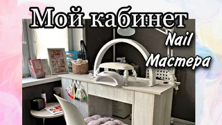 Кабинет маникюра / домашний кабинет мастера / что в столе / кабинет nail мастера