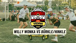 2023 ETS VIENNA | SEMI Condensed | Bürkle/Hinkle vs Willy Wonka | Roundnet/Spikeball