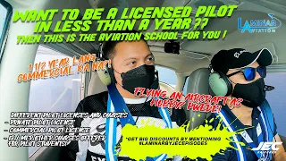 How to be a Licensed Pilot in less than a year? One of the finest Aviation school - Jec Episodes