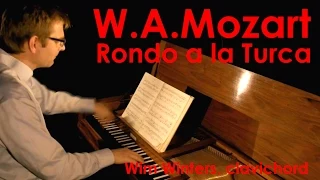 W.A.Mozart :: Rondo Alla Turca (Turkish March) KV 331 :: Wim Winters, Clavichord