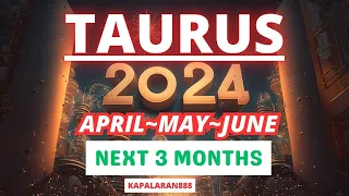 HINDI INAASAHANG PANGYAYARI ♉️ TAURUS Next 3 Months  APRIL MAY JUNE 2024 Tagalog Tarot #KAPALARAN888