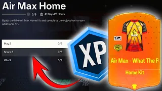 How to get the Air Max Home Kit in FC 24! 👕 Air Max Home XP Objectives