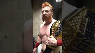 WM37|||sheamus celebrating after the win Against riddle