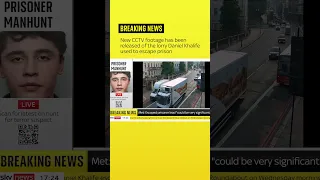 New CCTV footage has been released of the lorry Daniel Khalife used to escape prison