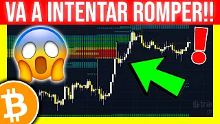 🔥 ¡EN ESTOS MOMENTOS BITCOIN ATACA LA RESISTENCIA CLAVE! 💥ANÁLISIS de BITCOIN HOY