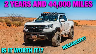 2020 Chevy Colorado ZR2 after 2 years | Long term review