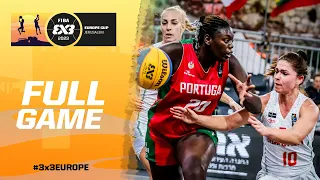 Hungary 🇭🇺 vs Portugal 🇵🇹 | Women | Full Game | FIBA 3x3 Europe Cup 2023