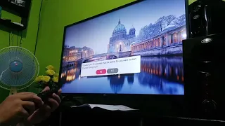 LG UHD TV AI ThinQ 43 inches unboxing