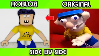 SML Movie vs SML ROBLOX: Jeffy's Funniest Moments! Side by Side #6