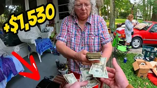 the CRAZIEST garage sales EVER!