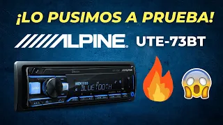 ¡Pusimos a Prueba este Autoestéreo! 🤩🔥 | Alpine UTE-73BT