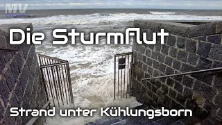 Die Sturmflut - Kühlungsborn Strand unter