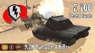 E 100  |  9,2K Damage 4 Kills  |  WoT Blitz Replays