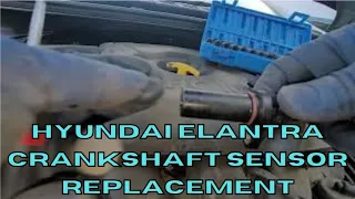 2013 Hyundai Elantra p0335 stalling and runs rough crankshaft sensor replacement