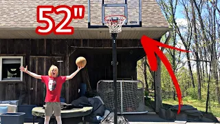 LifeTime 52" Basketball Hoop Review! (Portable Basketball Hoop)