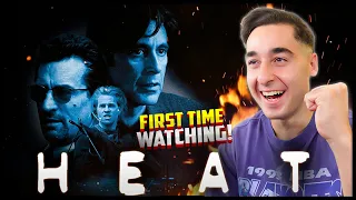 Film Student Watches HEAT (1995) for the FIRST TIME!