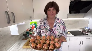 Брускетты с Гуакамоле 🥑и Лососем ! Готовим вместе с мамой вкусную закуску